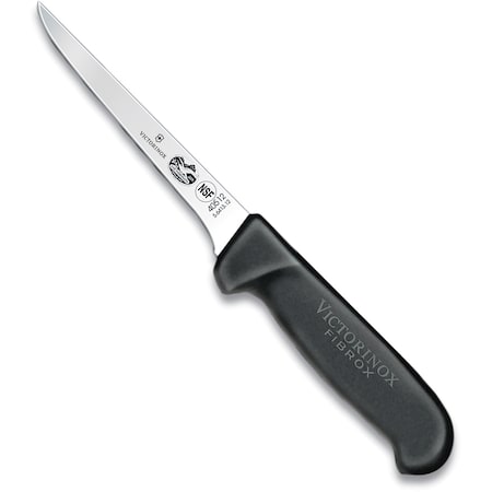 Swiss Army Brands Victorinox 40512 Kitchen Fibrox Pro Black Boning - Straight, Narrow, 5In Flexible Blade VIC-5.6413.12